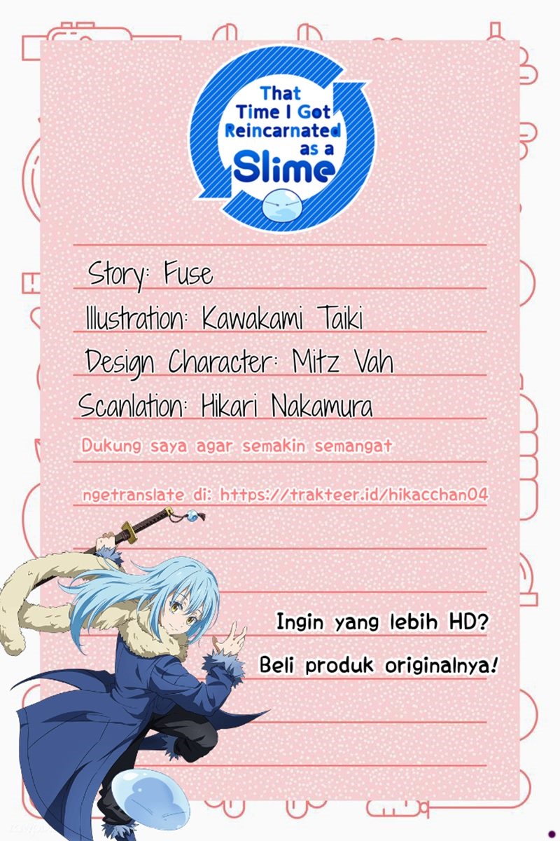 Tensei Shitara Slime Datta Ken Chapter 96 Bahasa Indonesia