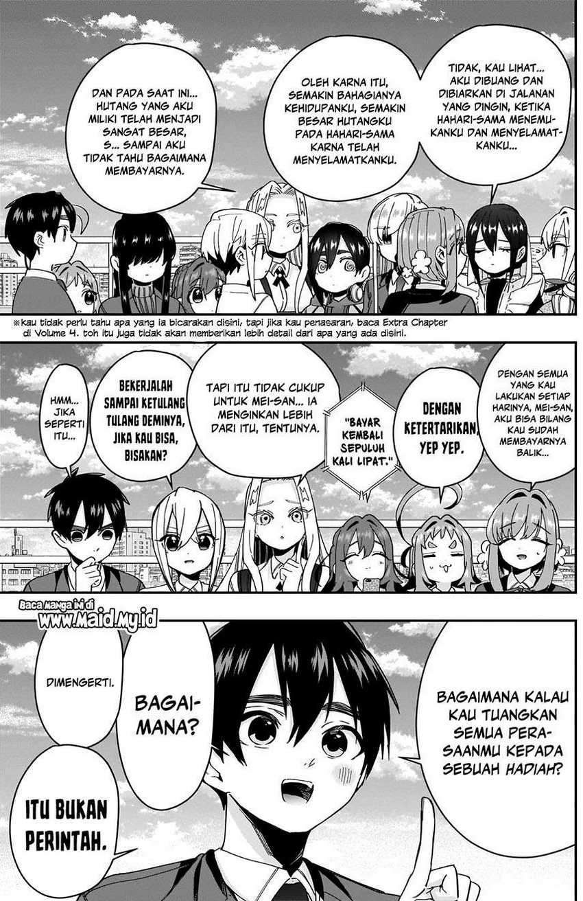 Kimi no Koto ga Dai Dai Dai Dai Daisuki na 100-nin no Kanojo Chapter 47 Bahasa Indonesia