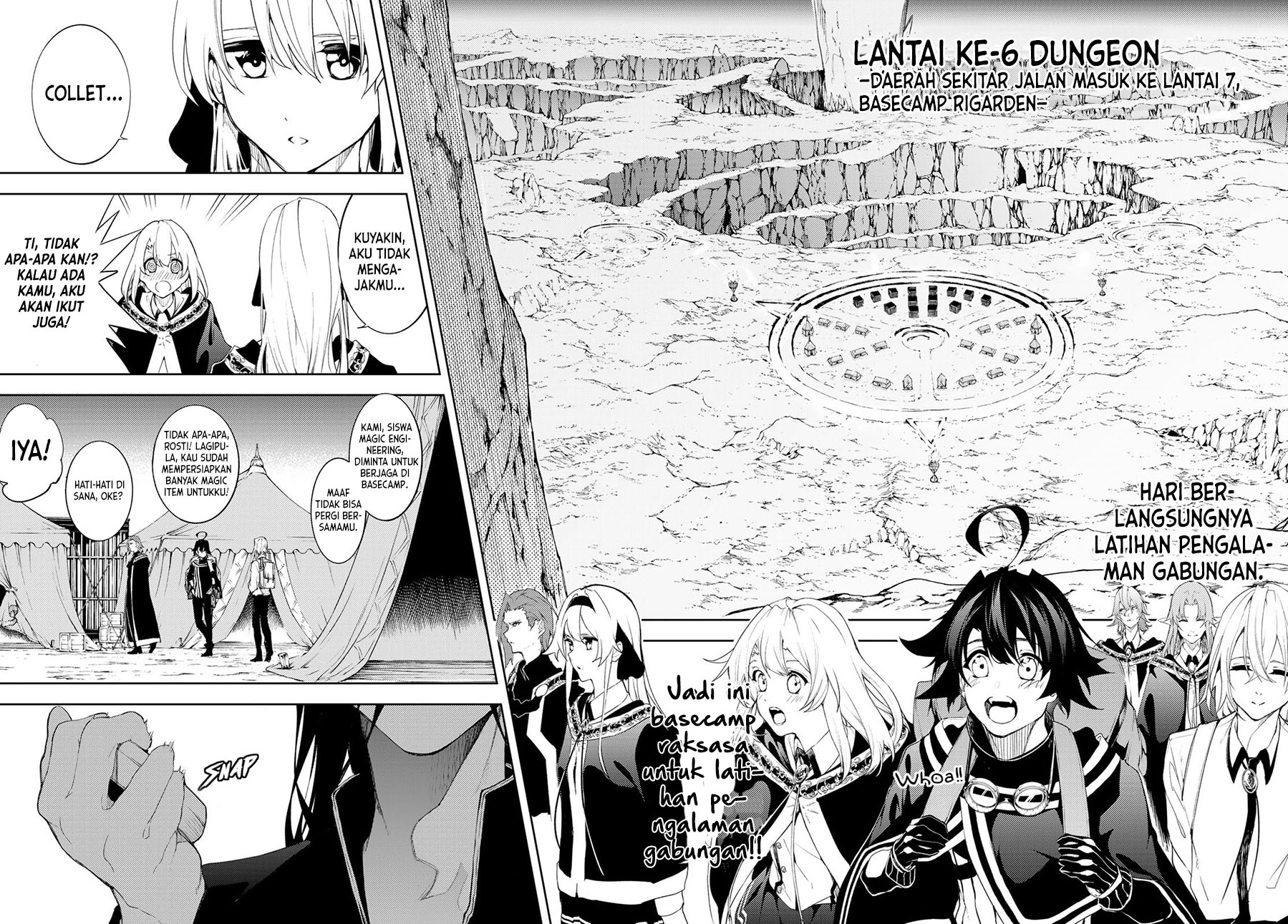 Tsue to Tsurugi no Wistoria Chapter 12 Bahasa Indonesia