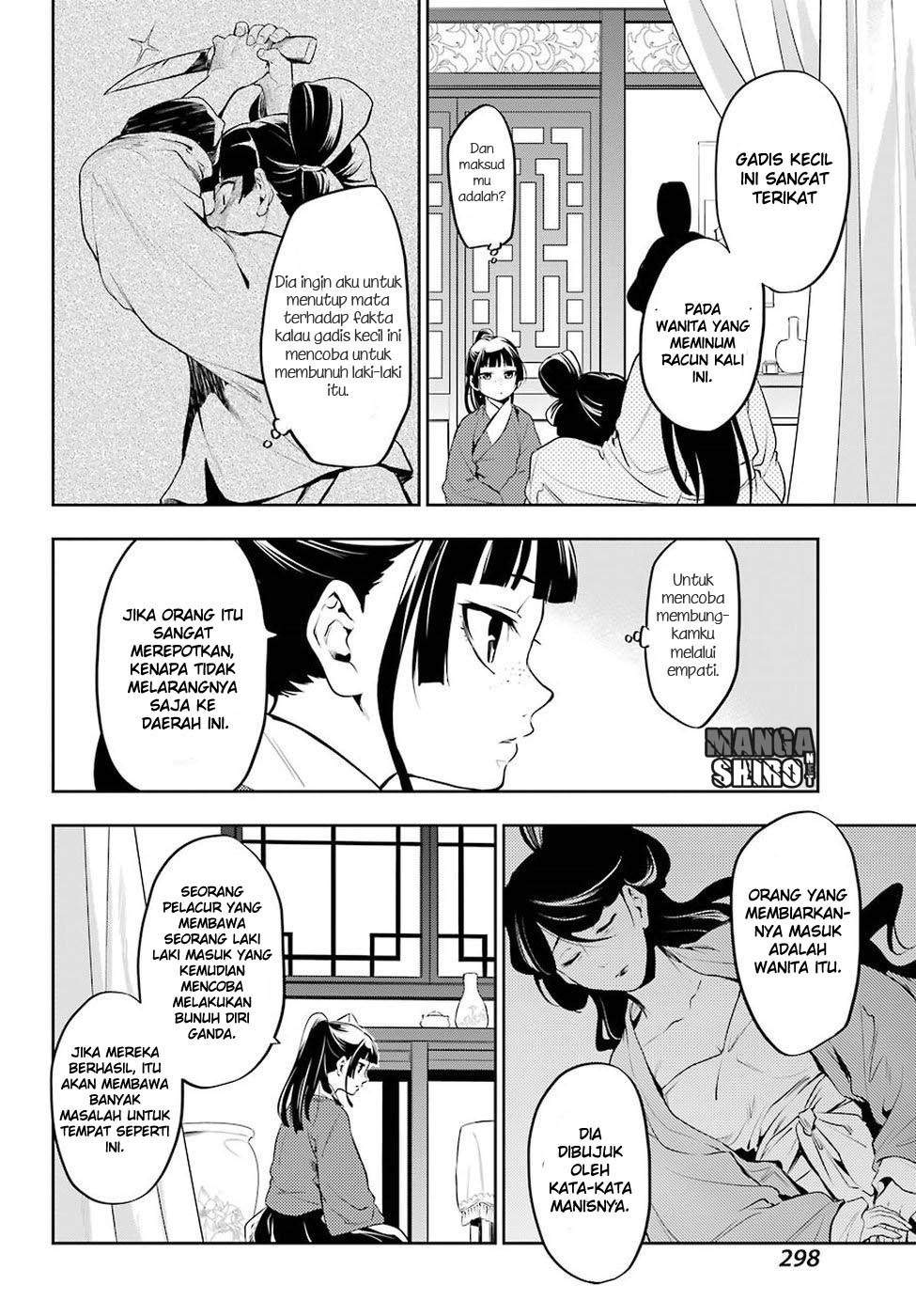 Kusuriya no Hitorigoto Chapter 12 Bahasa Indonesia