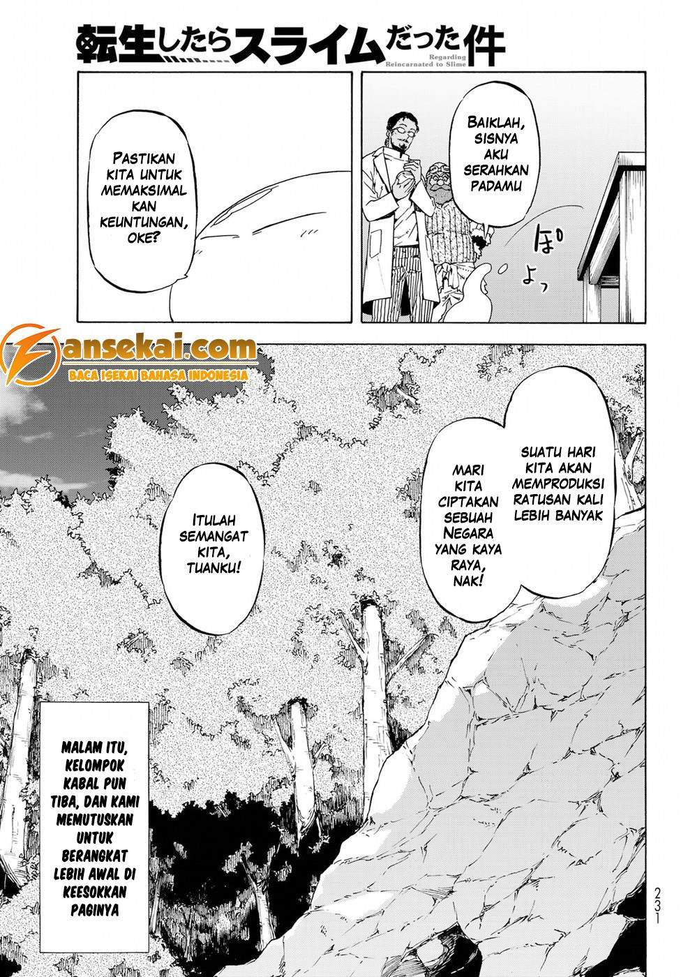 Tensei Shitara Slime Datta Ken Chapter 43 Bahasa Indonesia