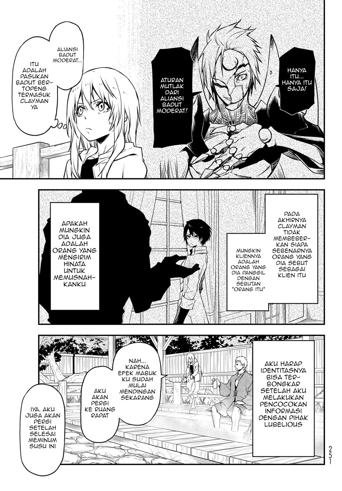 Tensei Shitara Slime Datta Ken Chapter 100 Bahasa Indonesia