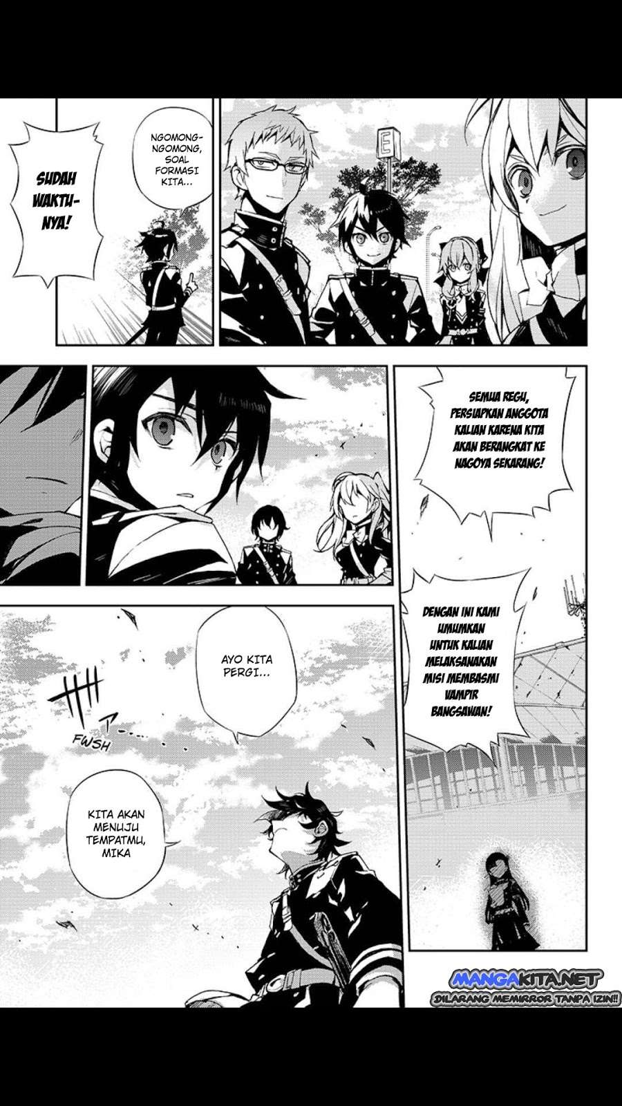 Owari no Seraph Chapter 26 Bahasa Indonesia