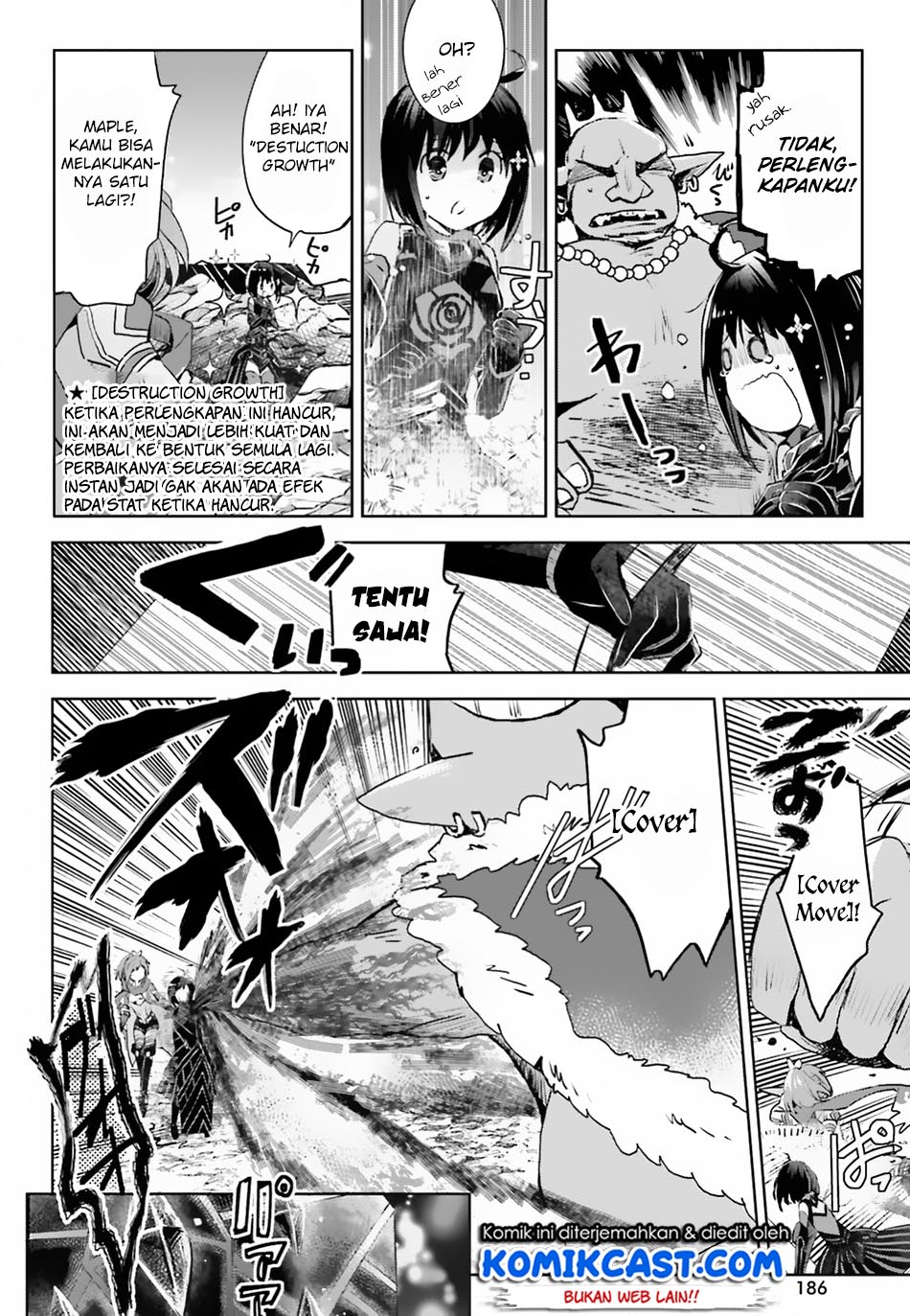 Itai no wa Iya nanode Bougyo-Ryoku ni Kyokufuri Shitai to Omoimasu Chapter 09 Bahasa Indonesia