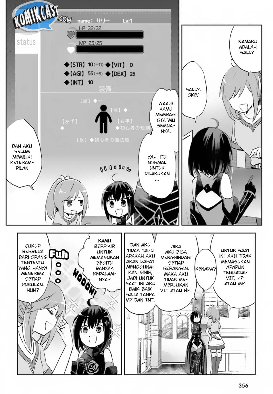 Itai no wa Iya nanode Bougyo-Ryoku ni Kyokufuri Shitai to Omoimasu Chapter 05 Bahasa Indonesia