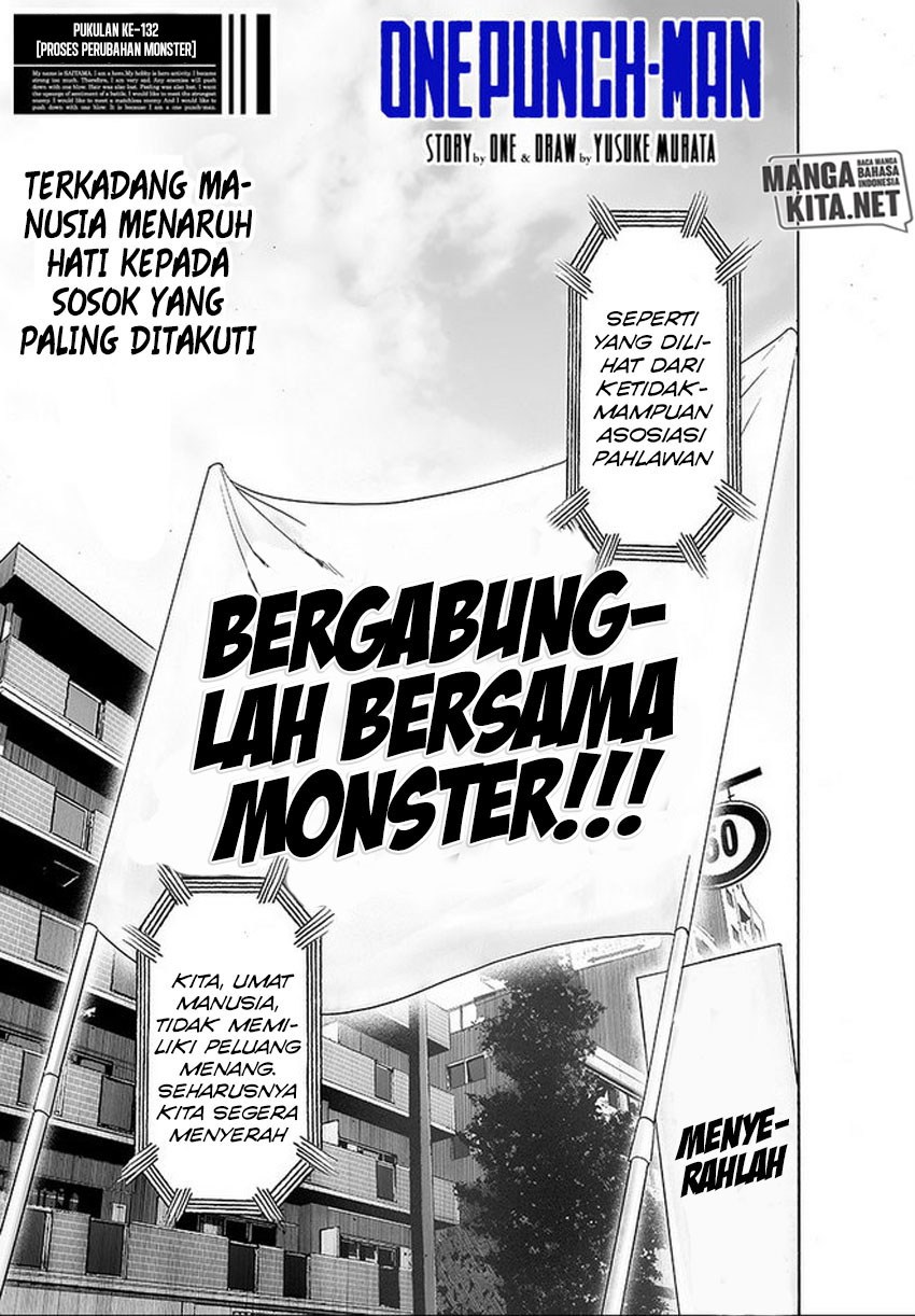 One Punch-Man Chapter 132 Bahasa Indonesia