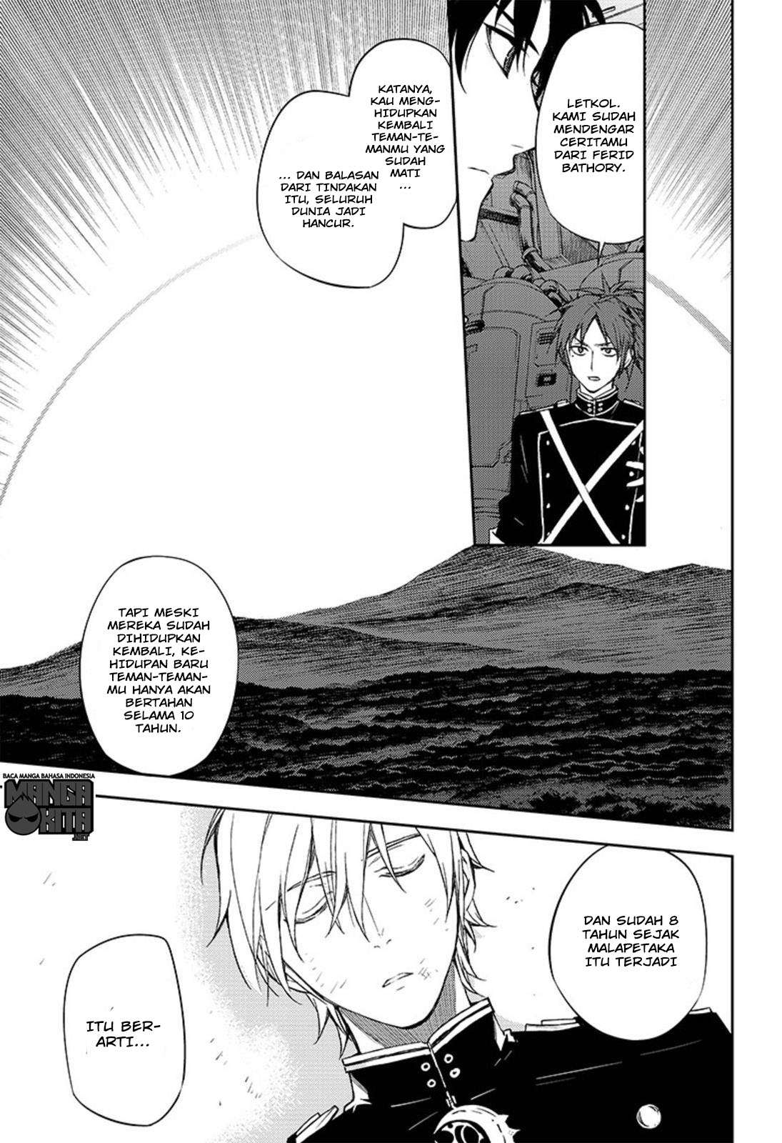 Owari no Seraph Chapter 58 Bahasa Indonesia