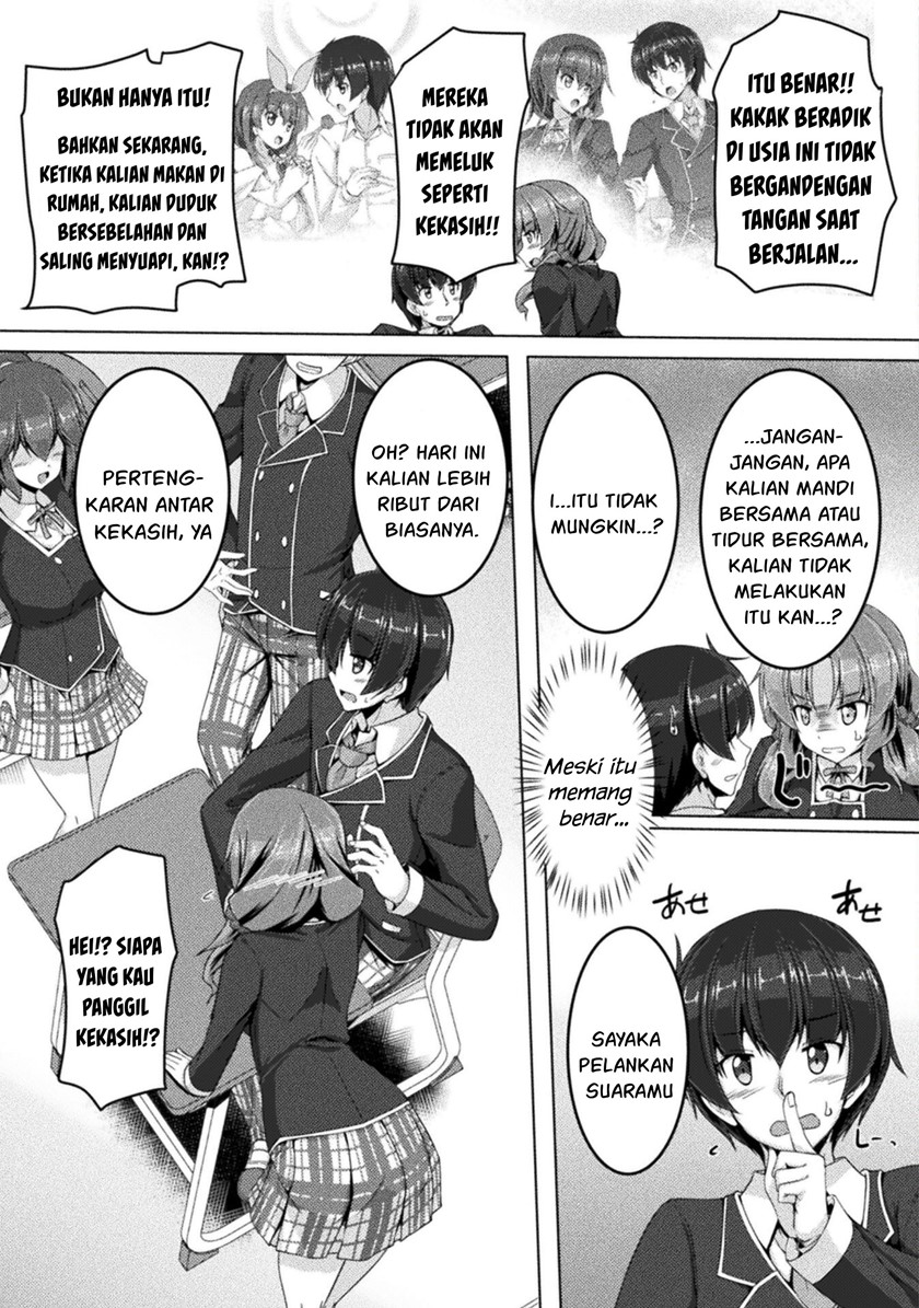 Yandere Imouto ni Aisaresugite Kozukuri Kankin Seikatsu Chapter 03 Bahasa Indonesia