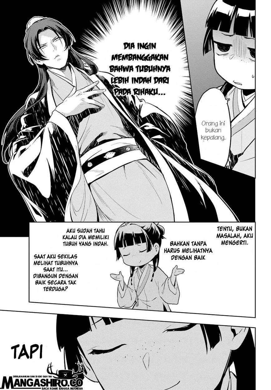 Kusuriya no Hitorigoto Chapter 36 Bahasa Indonesia