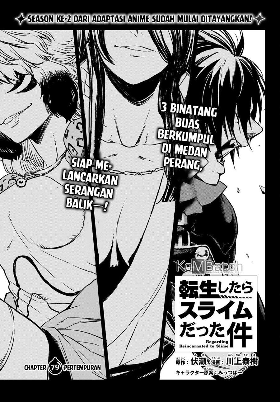 Tensei Shitara Slime Datta Ken Chapter 79 Bahasa Indonesia