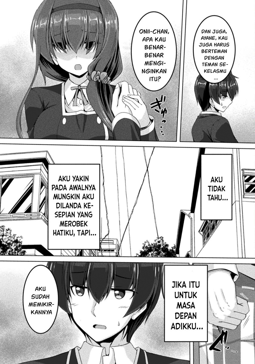 Yandere Imouto ni Aisaresugite Kozukuri Kankin Seikatsu Chapter 03 Bahasa Indonesia