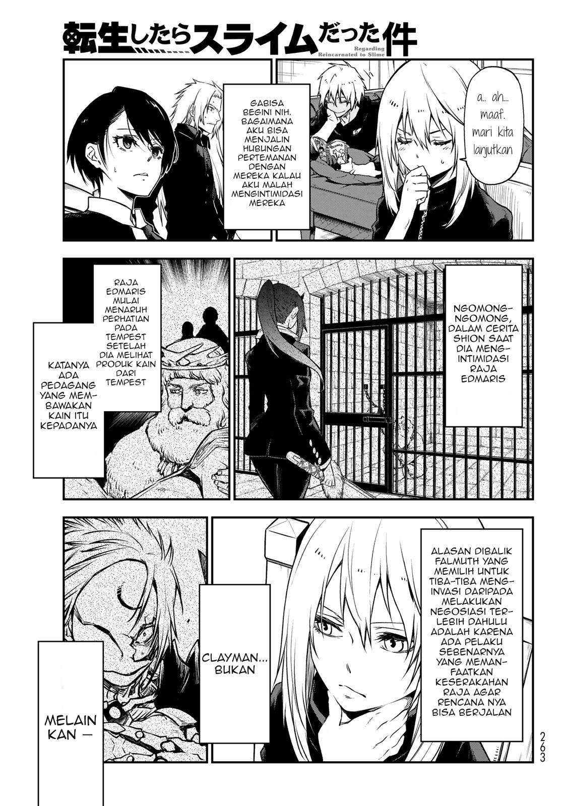 Tensei Shitara Slime Datta Ken Chapter 100 Bahasa Indonesia