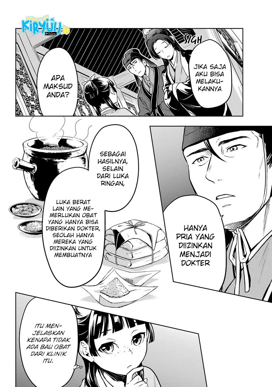 Kusuriya no Hitorigoto Chapter 49 Bahasa Indonesia