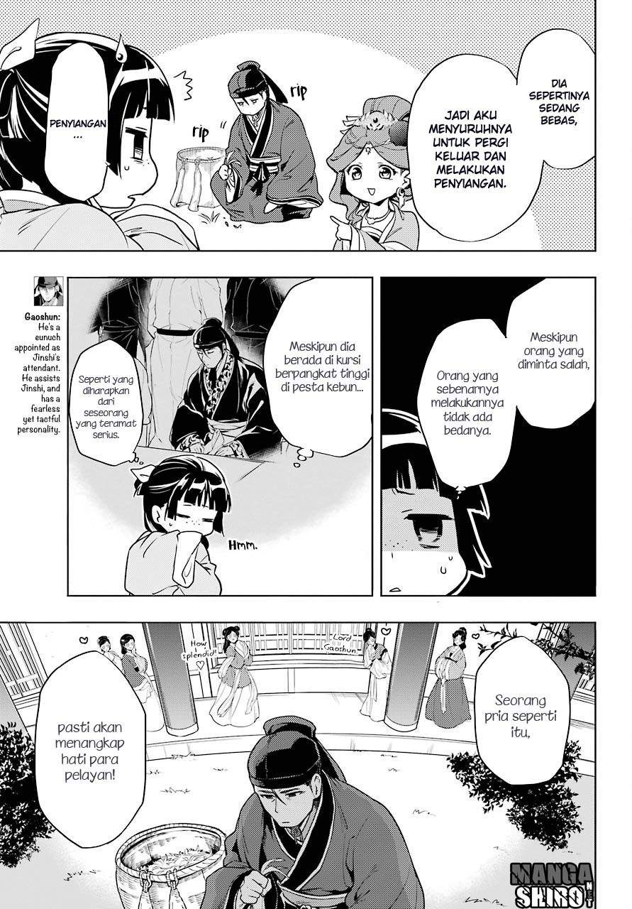 Kusuriya no Hitorigoto Chapter 09 Bahasa Indonesia