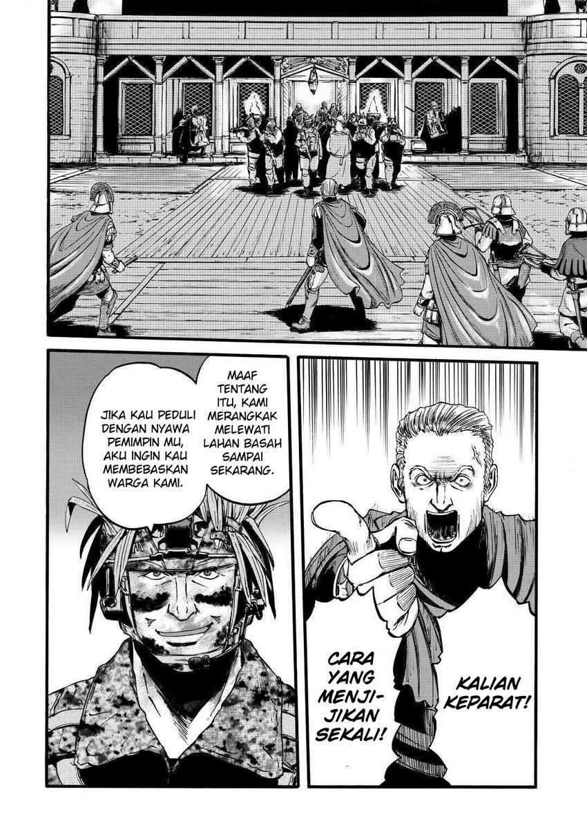 Gate – Jietai Kare no Chi nite, Kaku Tatakeri Chapter 99 Bahasa Indonesia