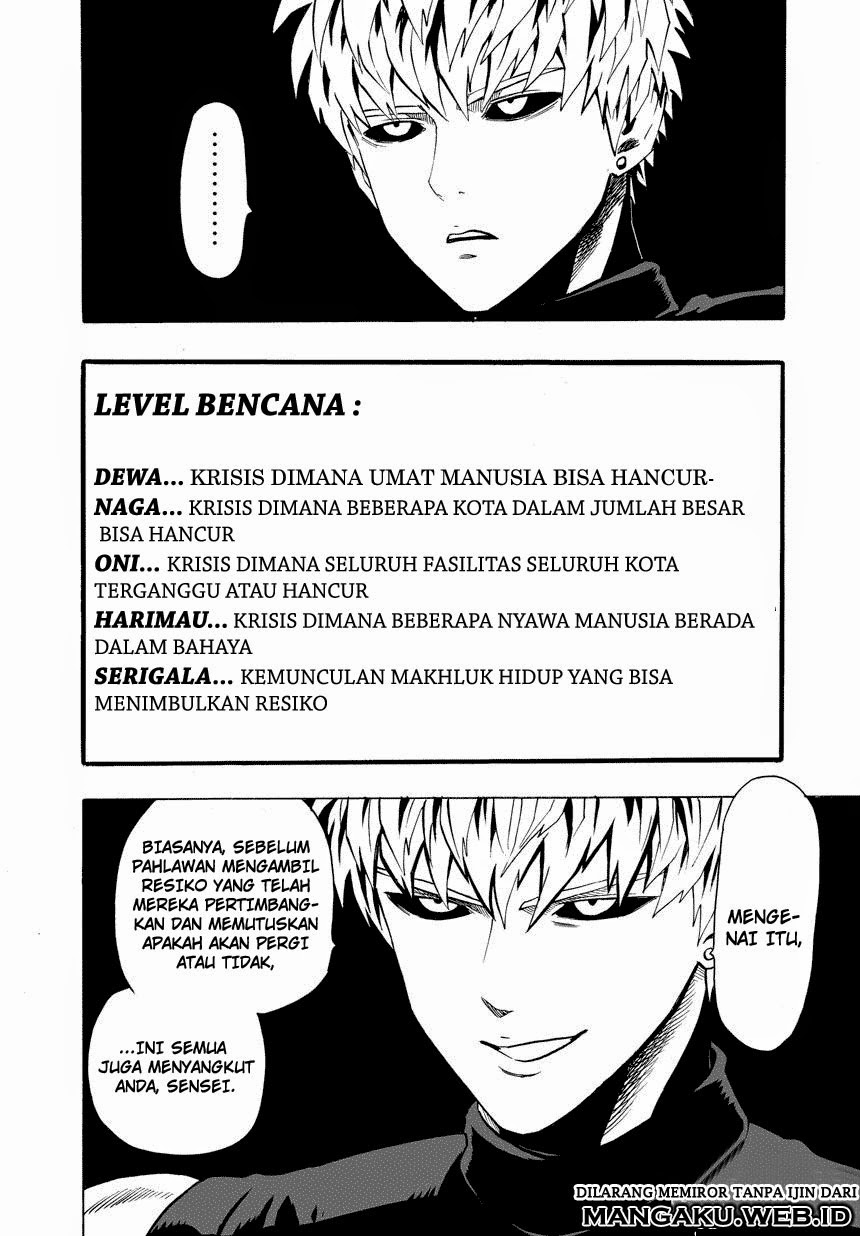 One Punch-Man Chapter 27 Bahasa Indonesia