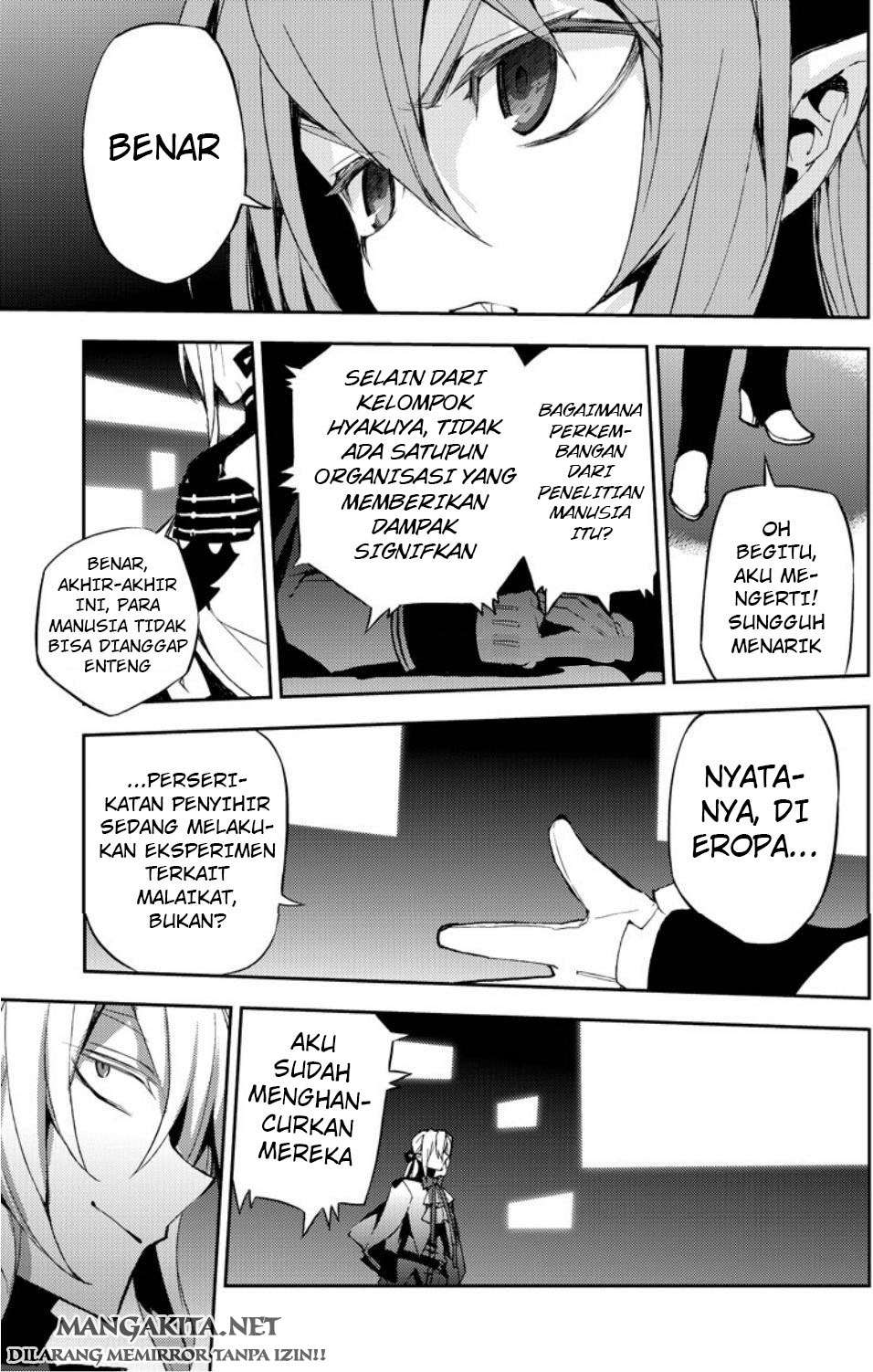 Owari no Seraph Chapter 22 Bahasa Indonesia