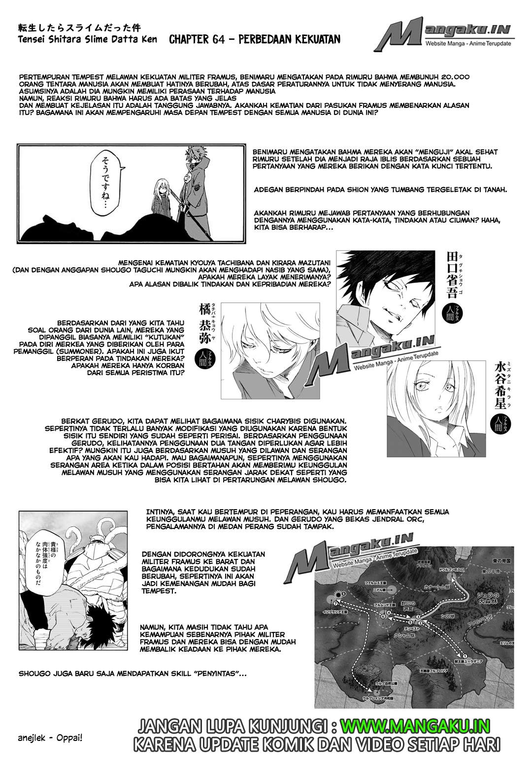 Tensei Shitara Slime Datta Ken Chapter 64.5 Bahasa Indonesia