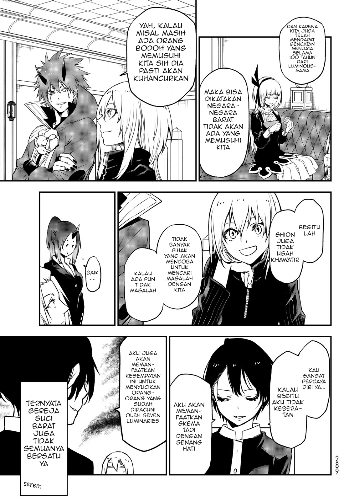 Tensei Shitara Slime Datta Ken Chapter 100 Bahasa Indonesia