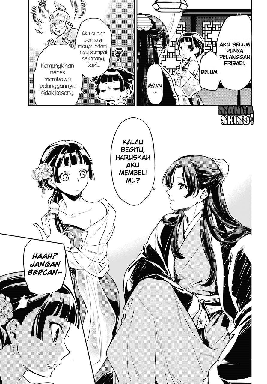 Kusuriya no Hitorigoto Chapter 20 Bahasa Indonesia