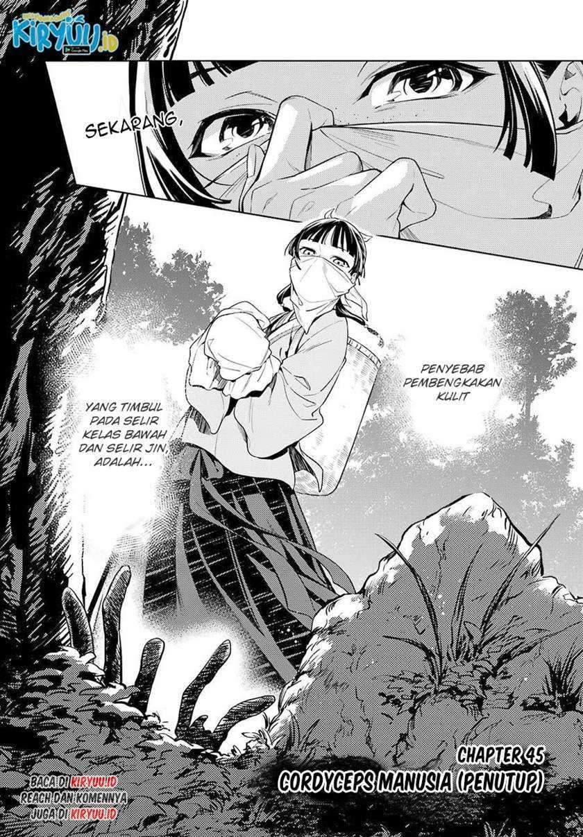 Kusuriya no Hitorigoto Chapter 45.1 Bahasa Indonesia