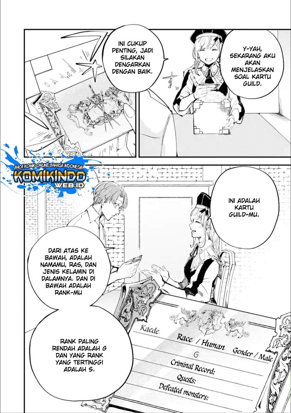 Isekai Cheat Magic Swordsman Chapter 1.4 Bahasa Indonesia