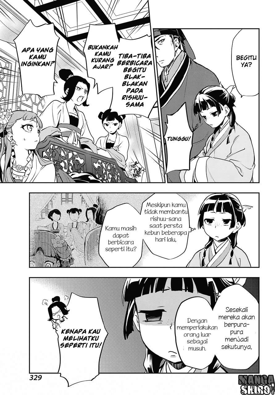 Kusuriya no Hitorigoto Chapter 16 Bahasa Indonesia