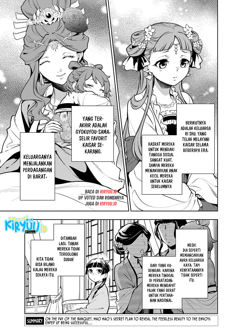 Kusuriya no Hitorigoto Chapter 49 Bahasa Indonesia