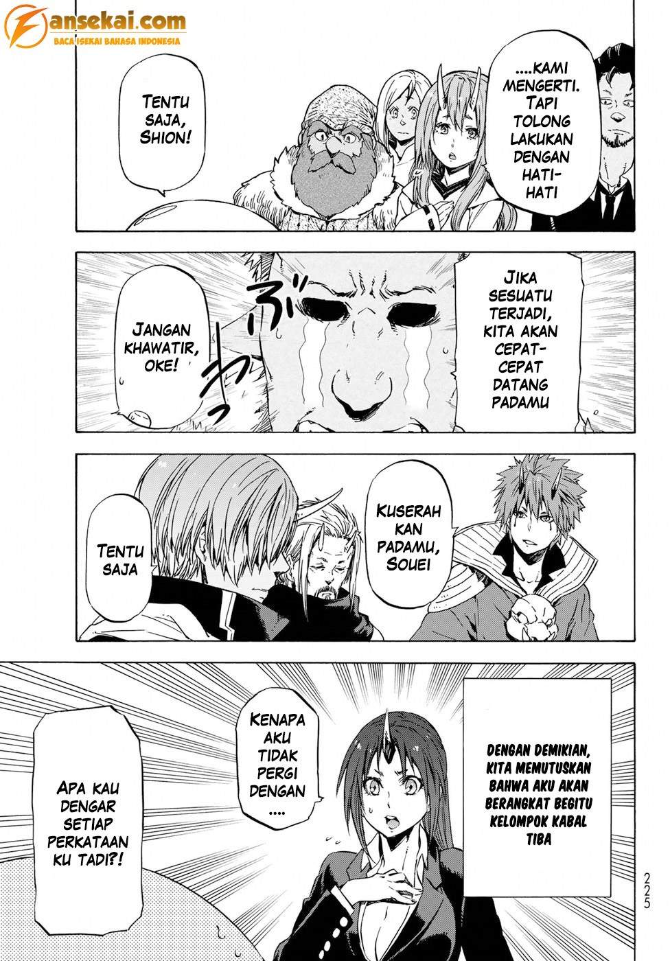 Tensei Shitara Slime Datta Ken Chapter 43 Bahasa Indonesia