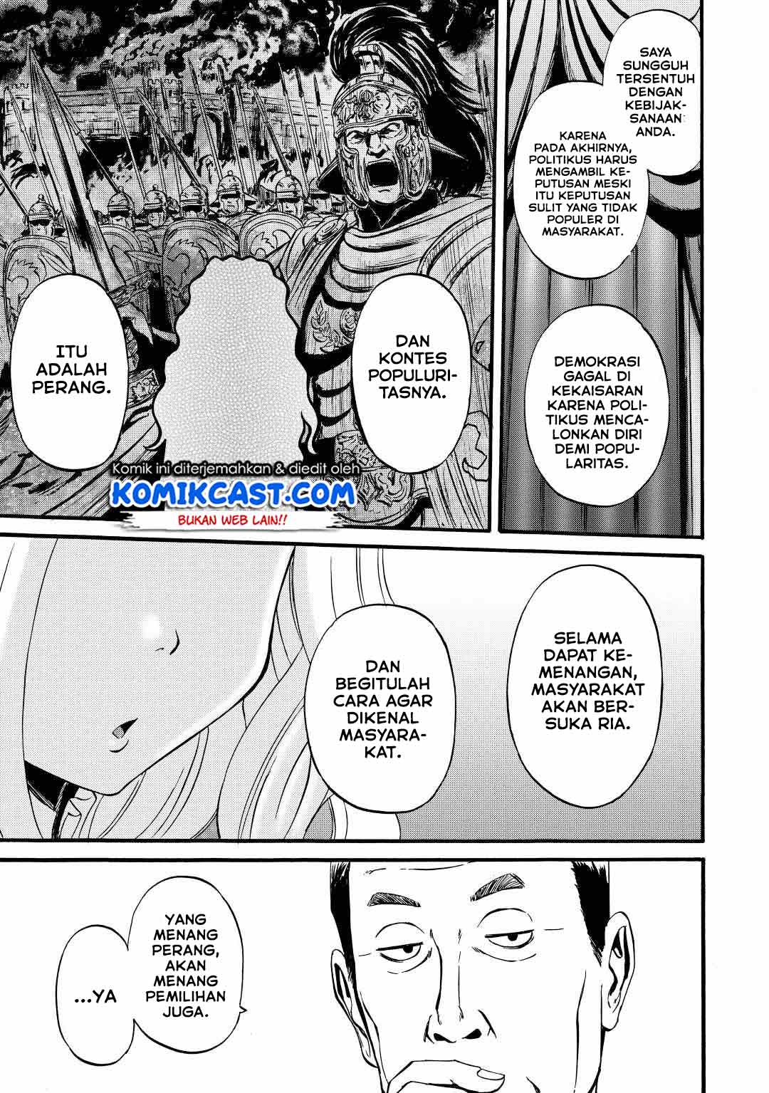 Gate – Jietai Kare no Chi nite, Kaku Tatakeri Chapter 112 Bahasa Indonesia