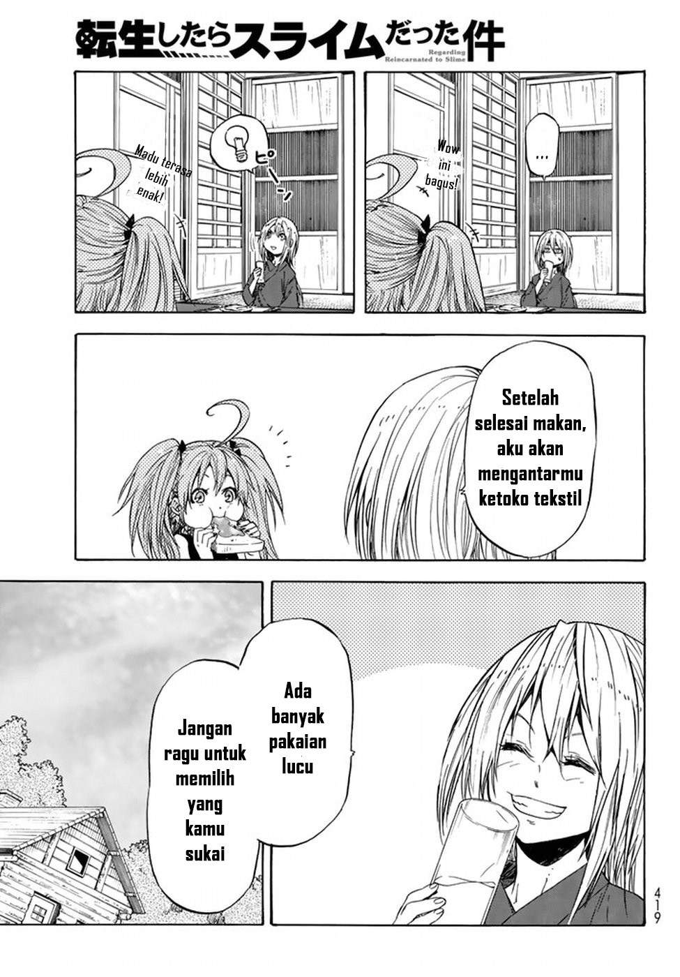 Tensei Shitara Slime Datta Ken Chapter 32 Bahasa Indonesia