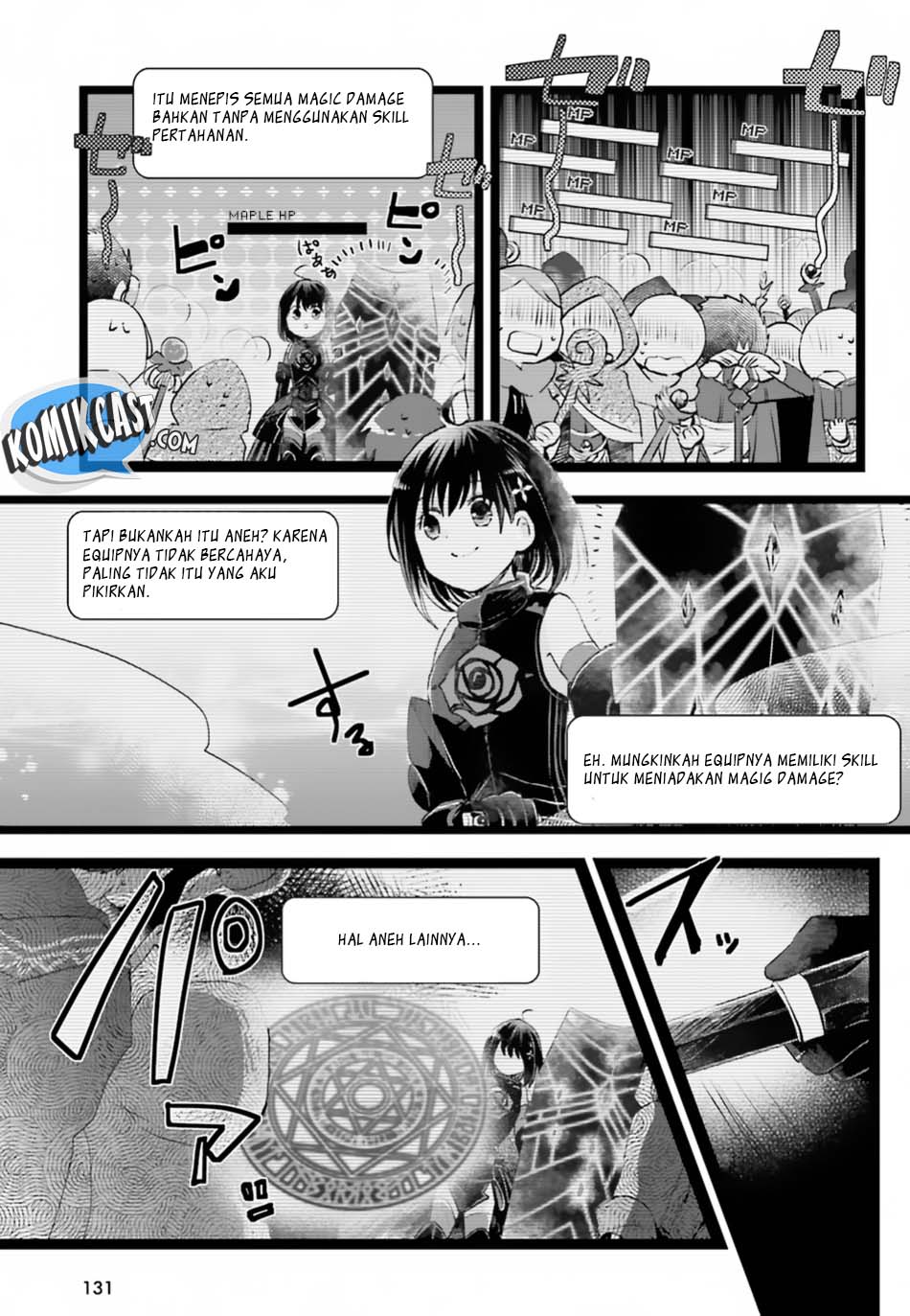 Itai no wa Iya nanode Bougyo-Ryoku ni Kyokufuri Shitai to Omoimasu Chapter 04 Bahasa Indonesia