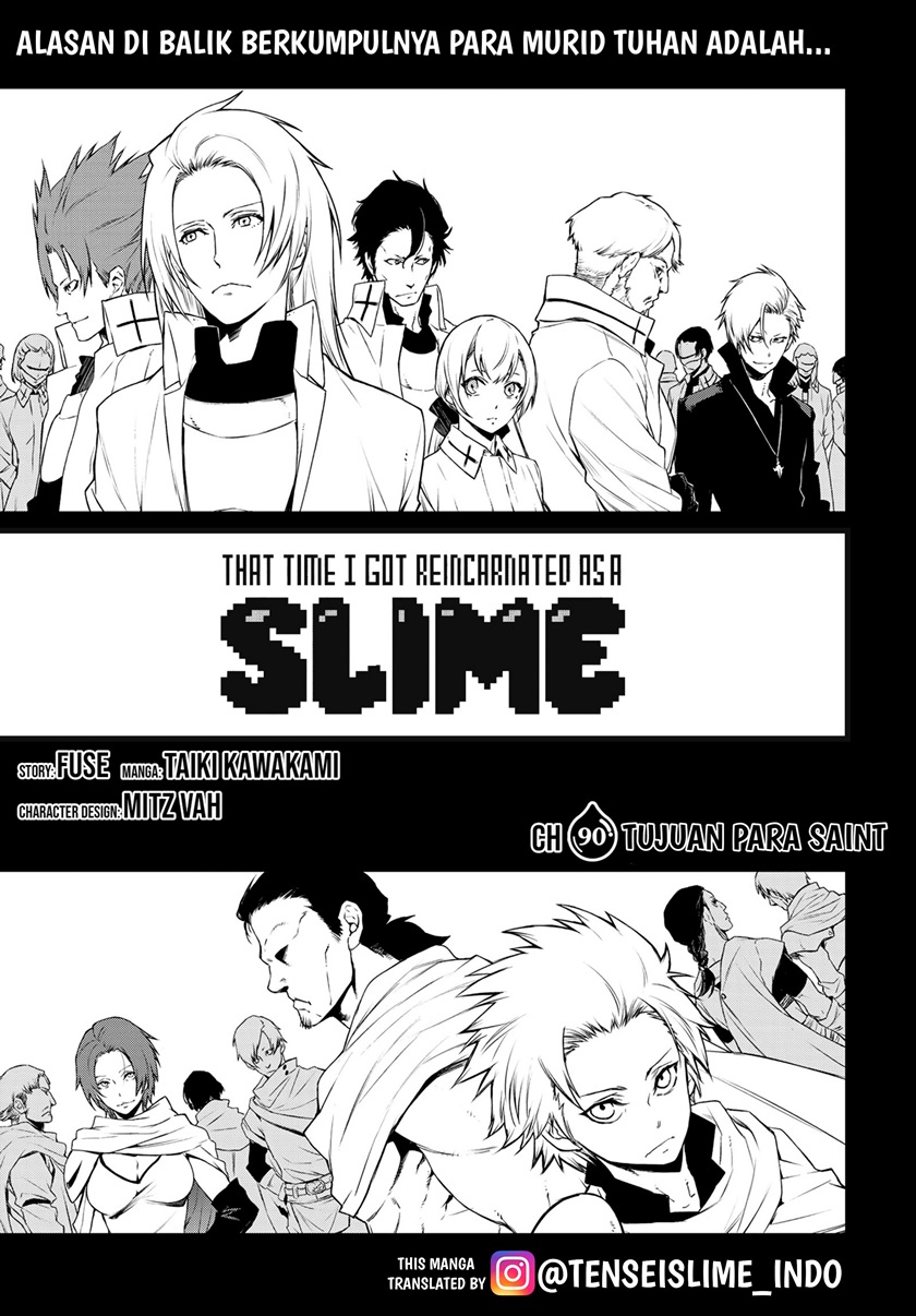 Tensei Shitara Slime Datta Ken Chapter 90 Bahasa Indonesia