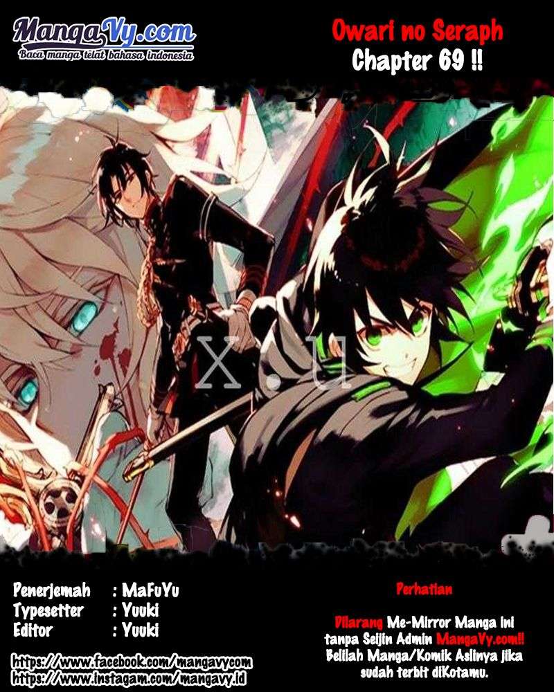 Owari no Seraph Chapter 69 Bahasa Indonesia