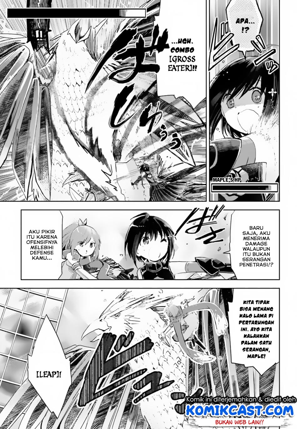 Itai no wa Iya nanode Bougyo-Ryoku ni Kyokufuri Shitai to Omoimasu Chapter 12 Bahasa Indonesia