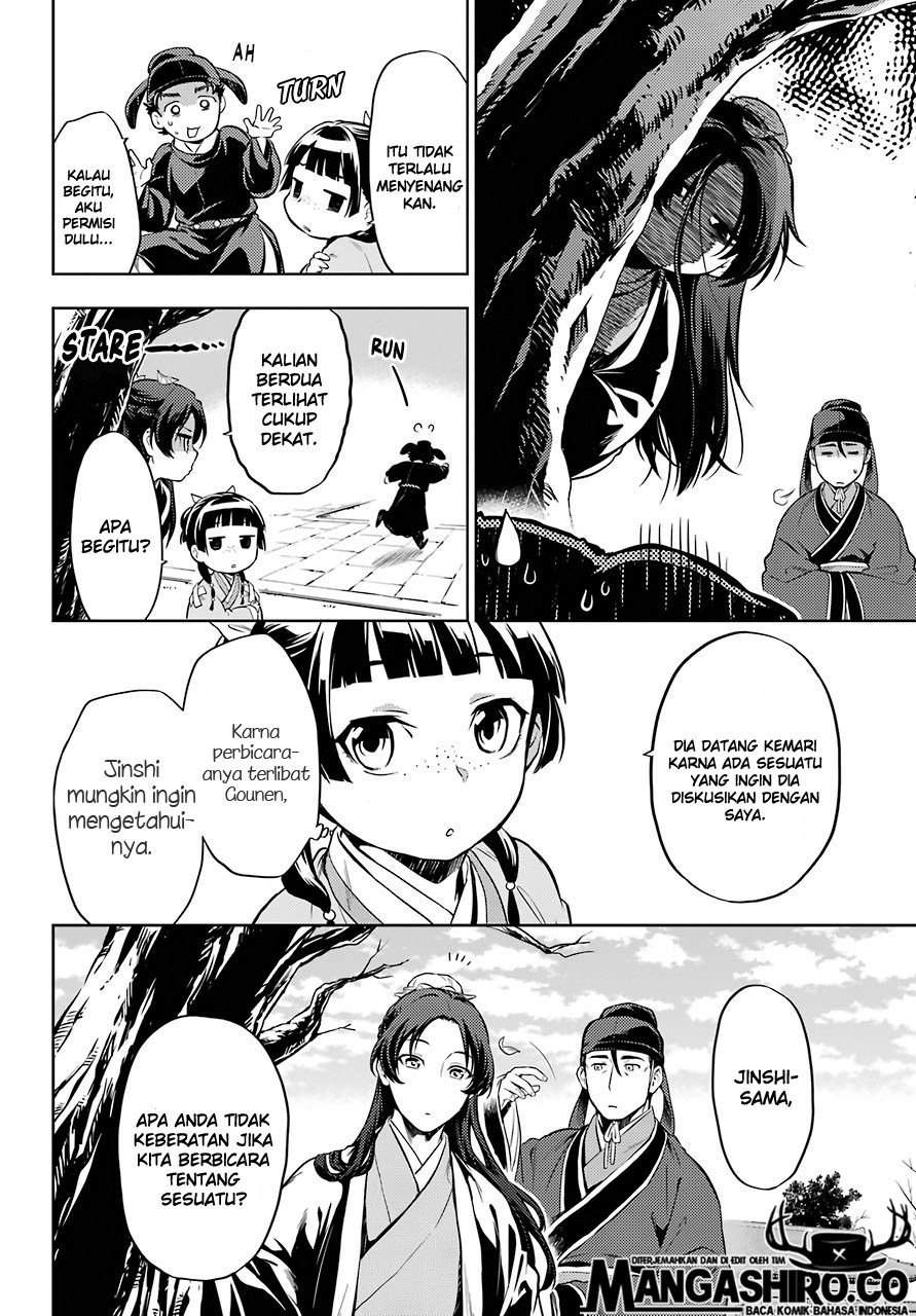 Kusuriya no Hitorigoto Chapter 31 Bahasa Indonesia