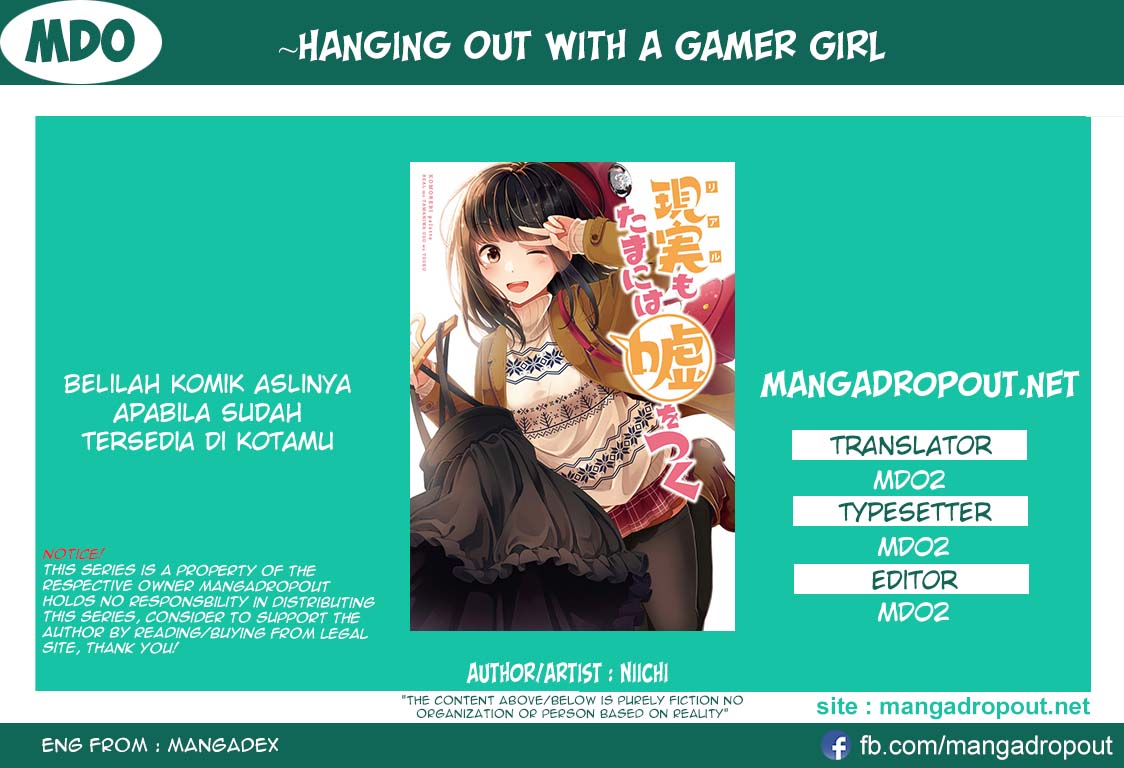 Hanging Out with a Gamer Girl Chapter 03 Bahasa Indonesia