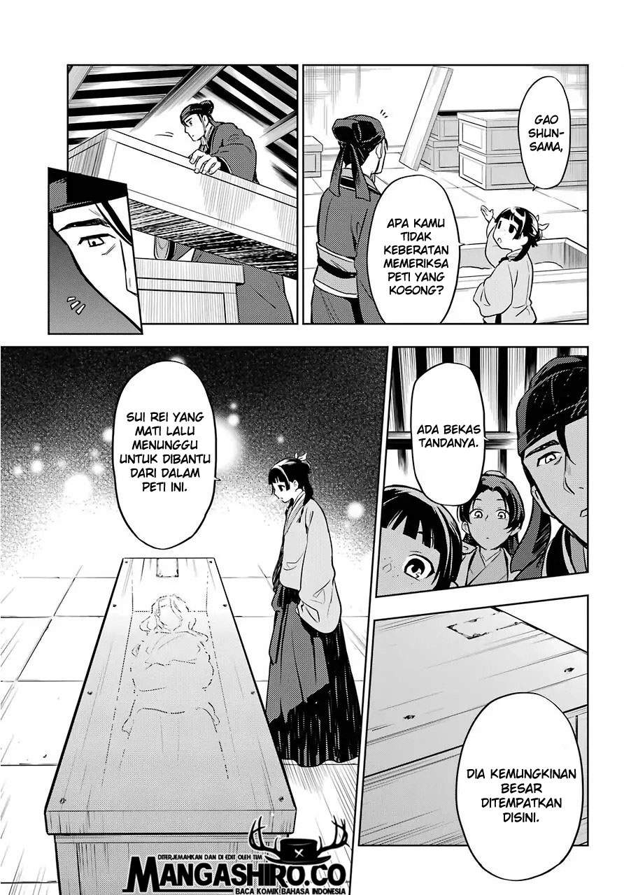 Kusuriya no Hitorigoto Chapter 33 Bahasa Indonesia