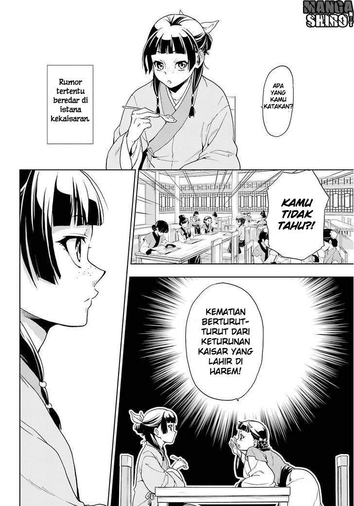 Kusuriya no Hitorigoto Chapter 01 Bahasa Indonesia