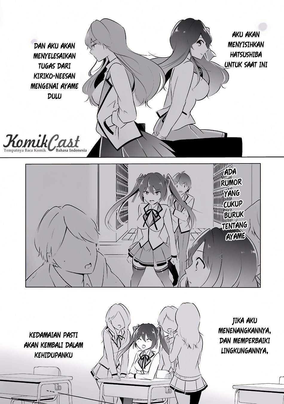 Chuuko demo Koi ga Shitai! Chapter 08 Bahasa Indonesia