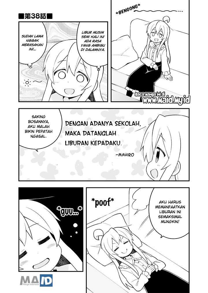 Onii-chan wa Oshimai Chapter 38 Bahasa Indonesia