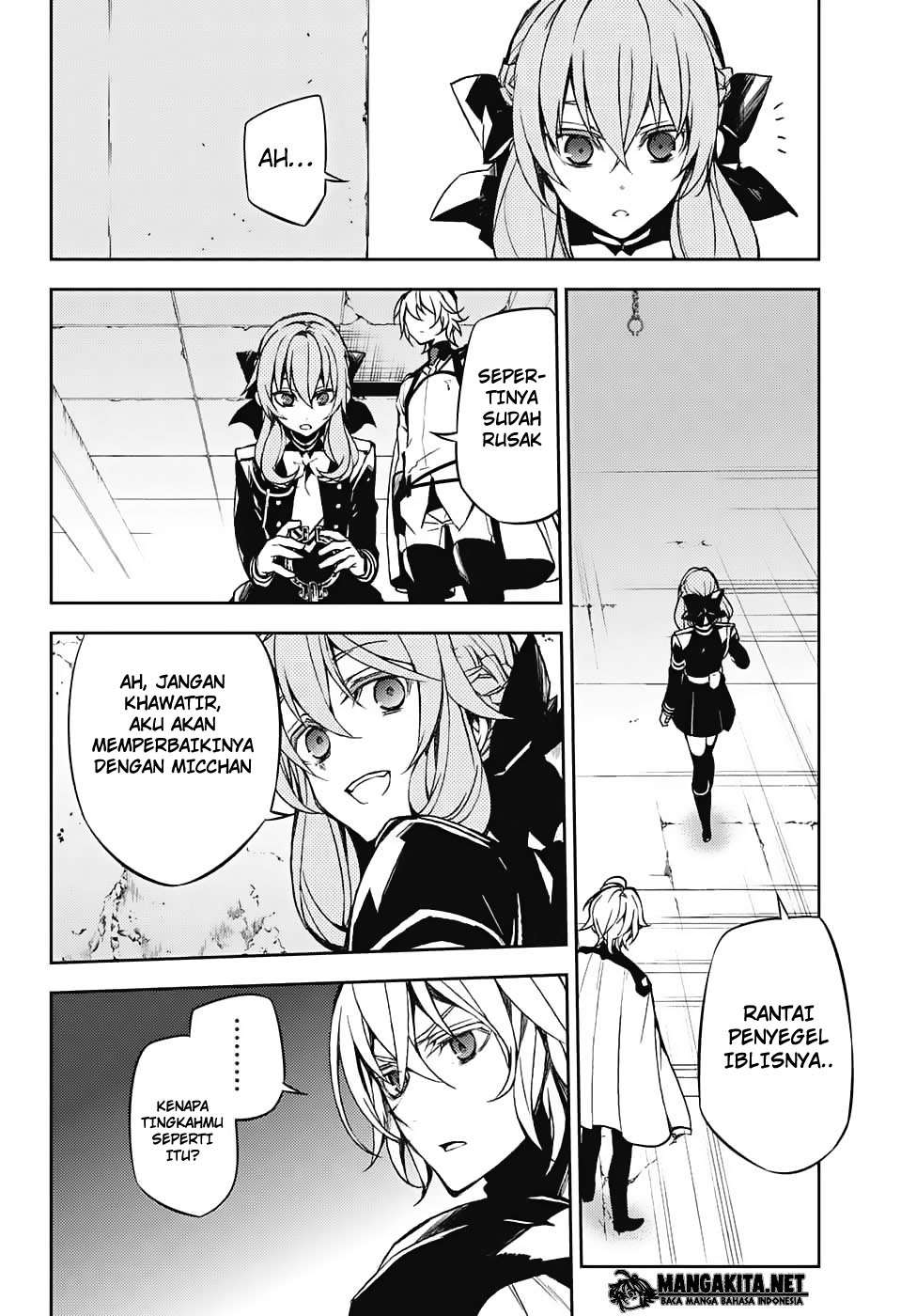 Owari no Seraph Chapter 43 Bahasa Indonesia