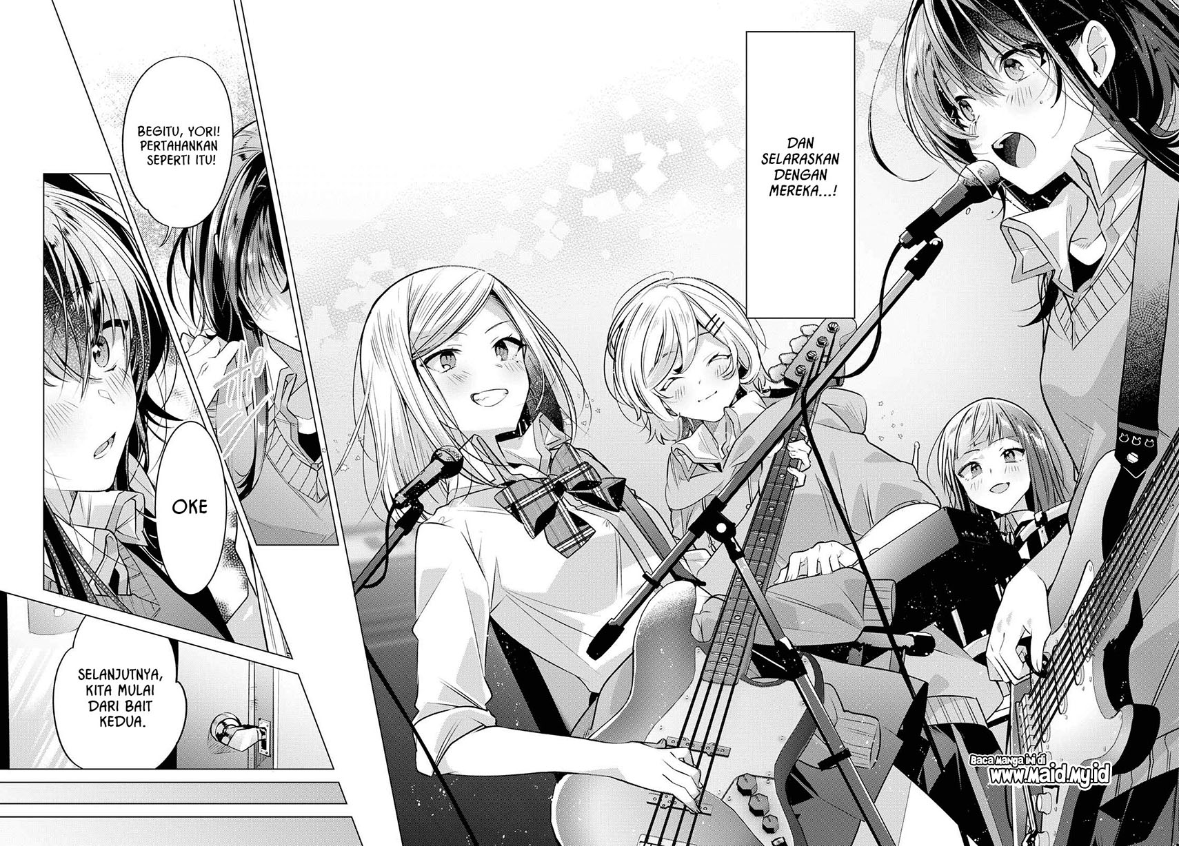 Sasayaku You ni Koi o Utau Chapter 09 Bahasa Indonesia