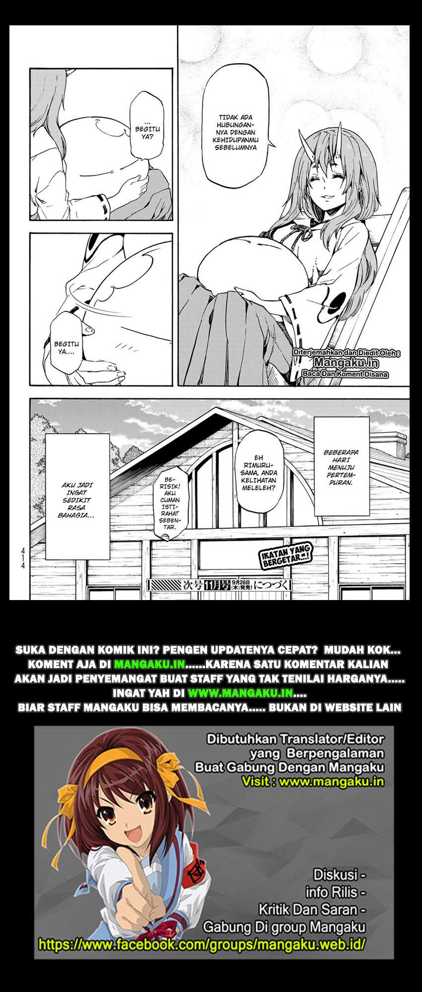 Tensei Shitara Slime Datta Ken Chapter 62 Bahasa Indonesia