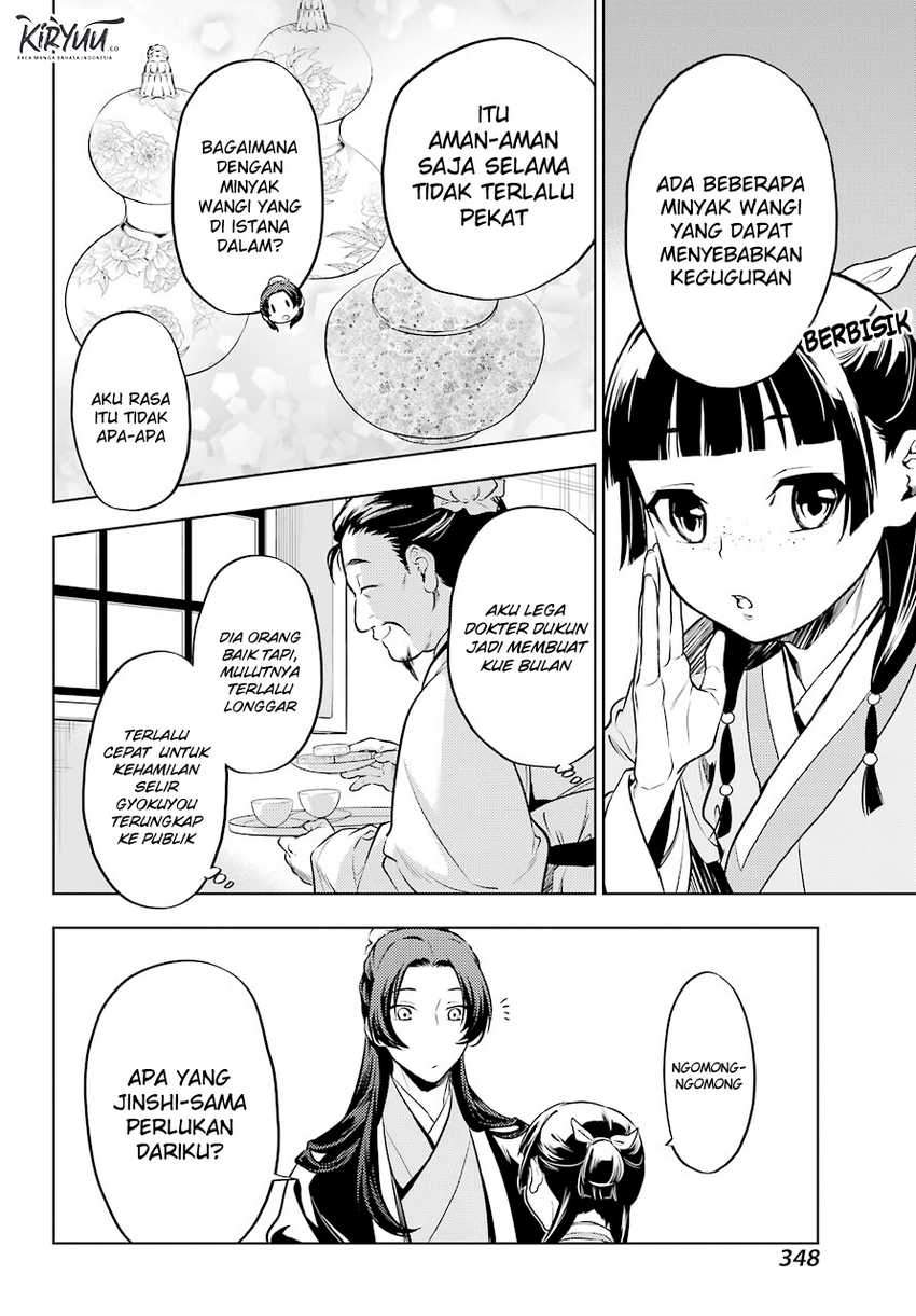 Kusuriya no Hitorigoto Chapter 41 Bahasa Indonesia