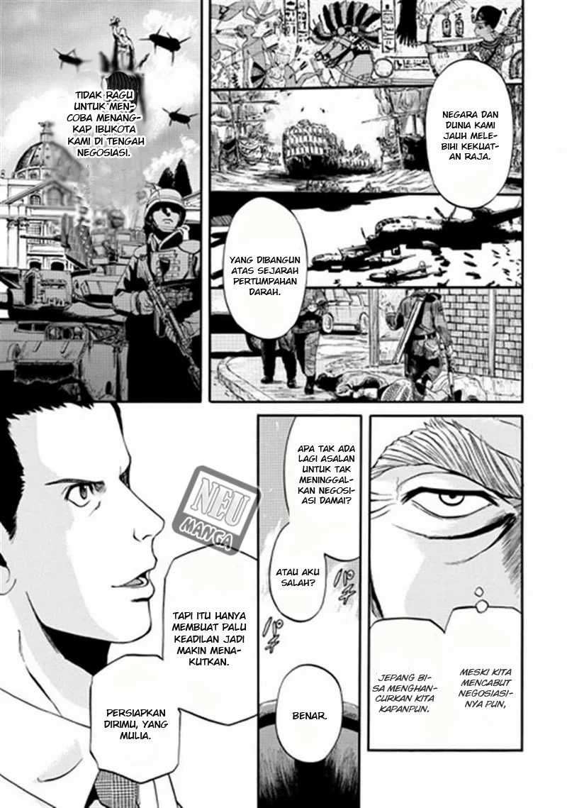 Gate – Jietai Kare no Chi nite, Kaku Tatakeri Chapter 34 Bahasa Indonesia