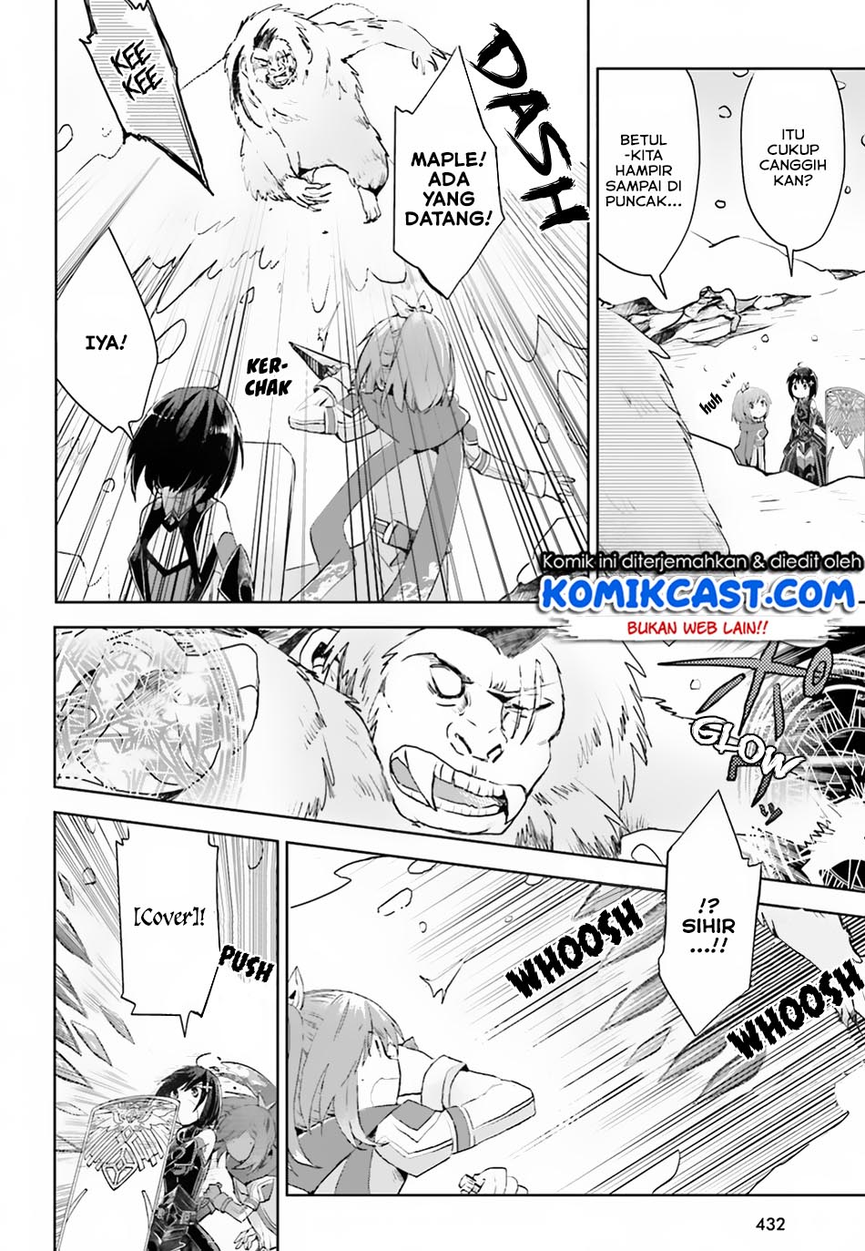 Itai no wa Iya nanode Bougyo-Ryoku ni Kyokufuri Shitai to Omoimasu Chapter 11 Bahasa Indonesia