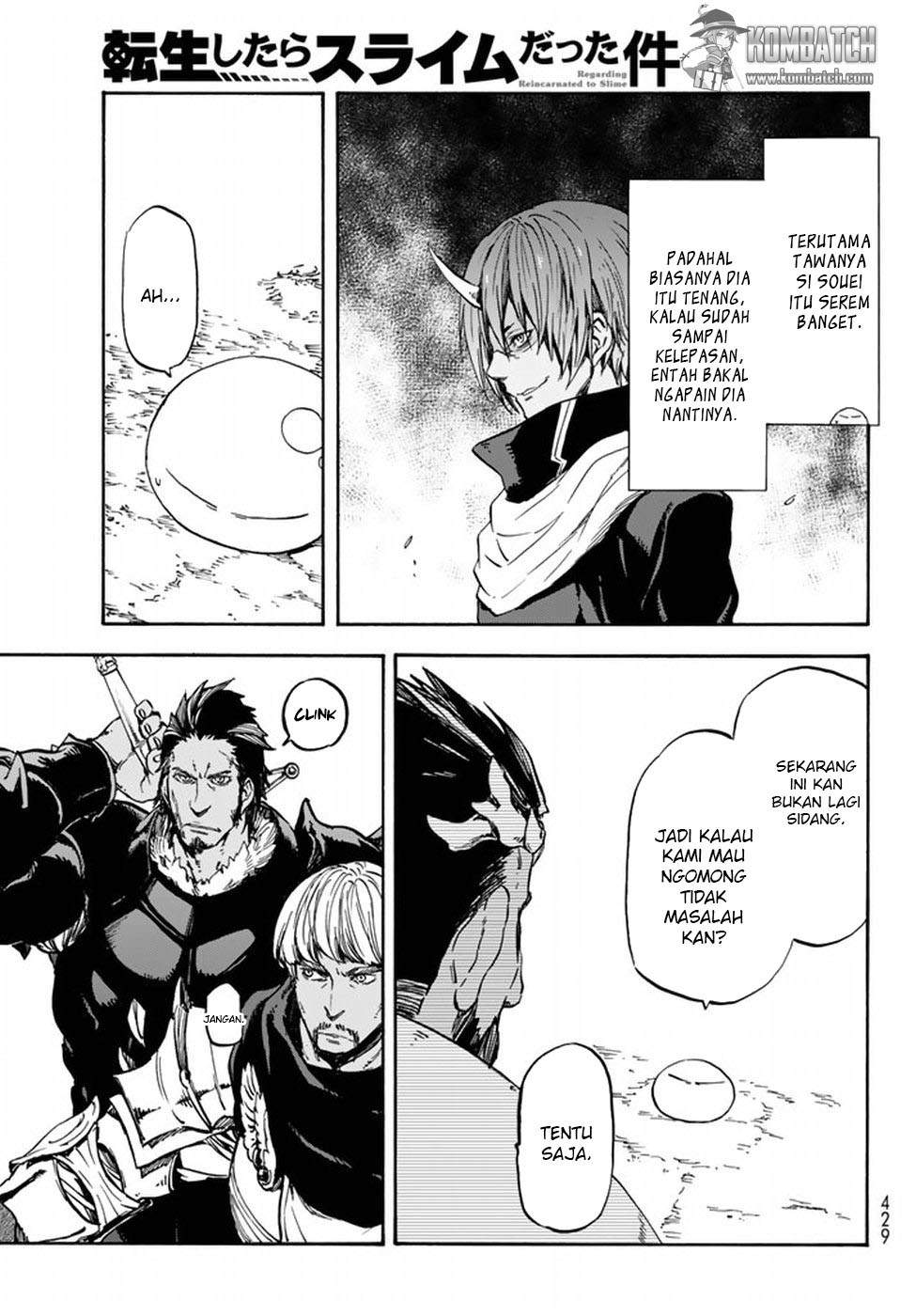 Tensei Shitara Slime Datta Ken Chapter 28 Bahasa Indonesia