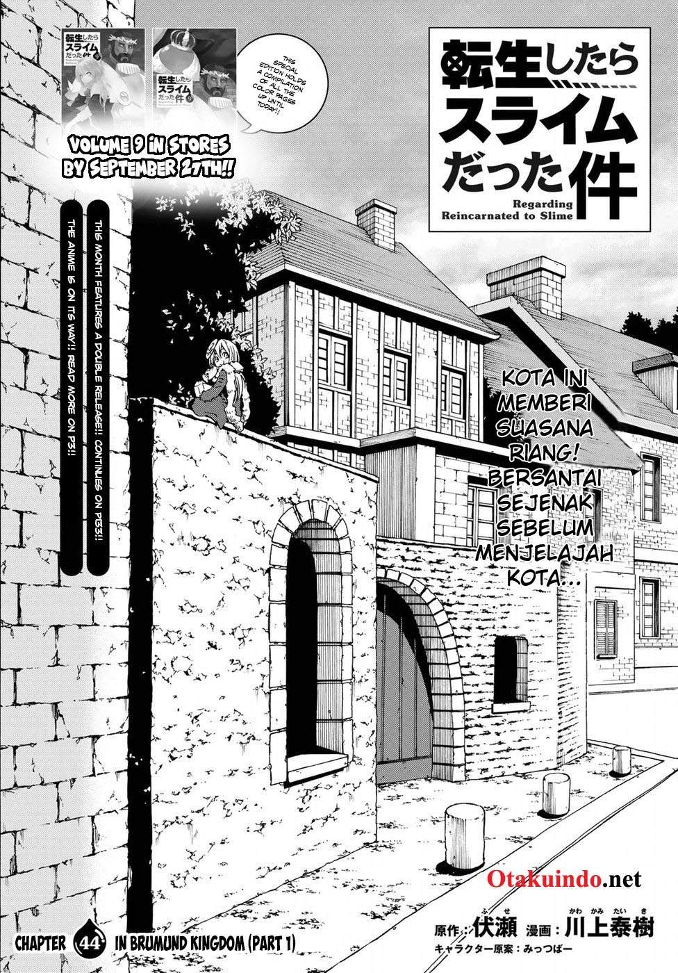 Tensei Shitara Slime Datta Ken Chapter 44 Bahasa Indonesia