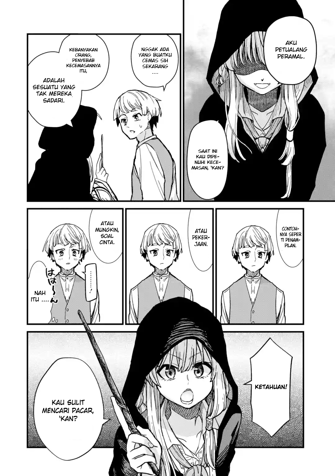 Majo no Tabitabi Chapter 3 Bahasa Indonesia